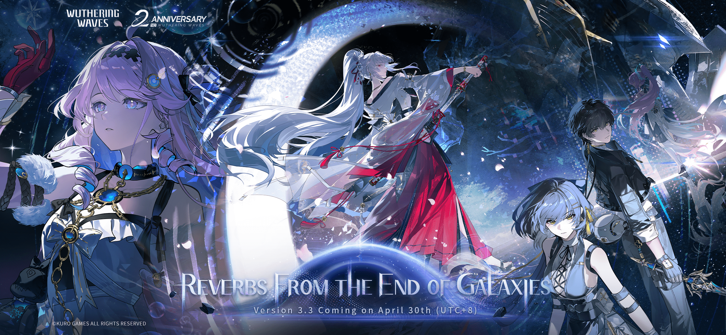 2nd Anniversary arrives on April 30th (UTC+8)